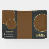 Restaurantbrochure Spandoek (Horizontaal)