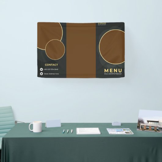 Restaurantbrochure Spandoek (Beurs)