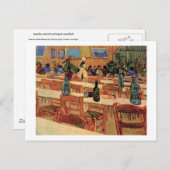 Restaurantcarrel in Arles, Van Gogh Fine Art Briefkaart (Voorkant / Achterkant)