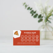 Restaurantlobby Klantlogo Klantenkaartje (Staand voorkant)