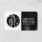 Restaurantlogo | Cocktailbar Visitekaartje (Voorkant)