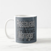 Restaurantmanager Extraordinaire Koffiemok (Links)