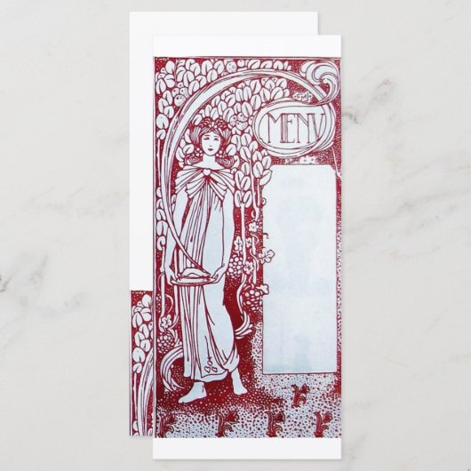 RESTAURANTMENU 2  KAART (Voorkant / Achterkant)