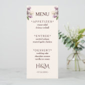 Restaurantmenu Menu (Staand voorkant)