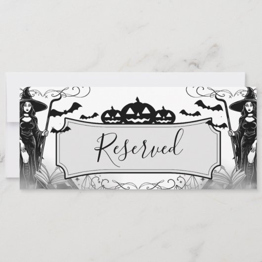 Restaurantreserveringskaart Kaart (Voorkant)