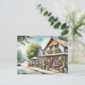 Restaurants in de buurt van Auburn Alabama Briefkaart (Staand voorkant)