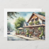 Restaurants in de buurt van Auburn Alabama Briefkaart (Voorkant / Achterkant)