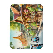 Restaurants in de buurt van Bangkok Thailand Grand Magneet (Verticaal)