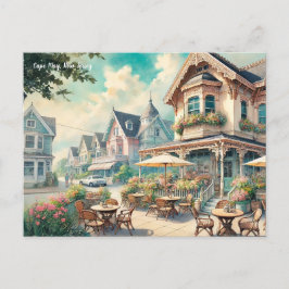 Restaurants in de buurt van Cape May New Jersey Briefkaart