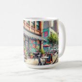 Restaurants in de buurt van Houston Texas Koffiemok (Voorkant rechts)