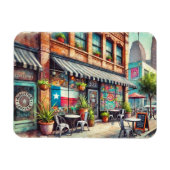 Restaurants in de buurt van Houston Texas Magneet (Horizontaal)