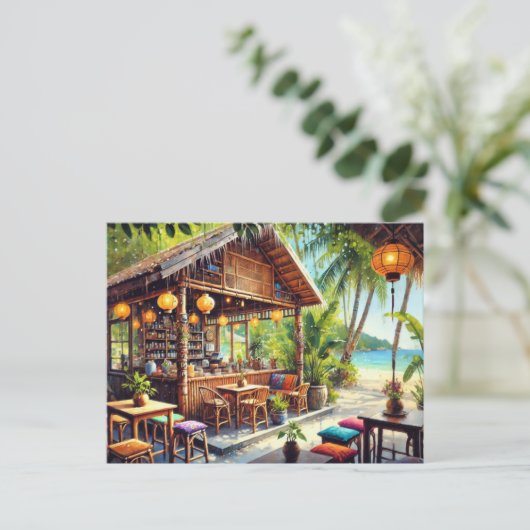 Restaurants in de buurt van Koh Samui Briefkaart (Staand voorkant)