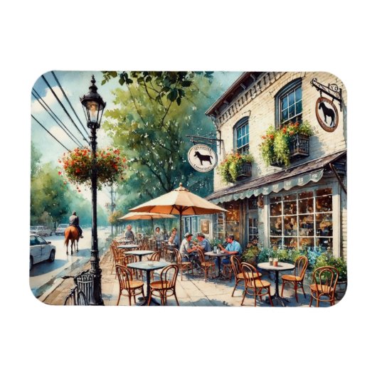 Restaurants in de buurt van Lexington Kentucky Magneet (Horizontaal)