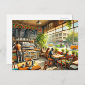 Restaurants in de buurt van Nairobi Kenya Mok Briefkaart (Voorkant / Achterkant)