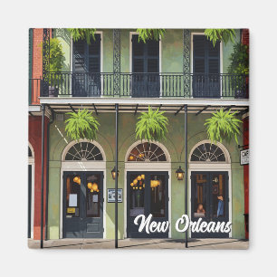 Restaurants in de buurt van New Orleans Louisiana Magneet