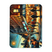 Restaurants in de buurt van New York Bronx Magneet (Verticaal)