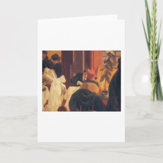 Restaurants in de buurt van New York - Edward Hopp Kaart (Voorkant)