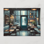 Restaurants in de buurt van Rainy Seattle Briefkaart (Voorkant)