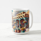 Restaurants in de buurt van Santa Fe New Mexico Koffiemok (Voorkant rechts)