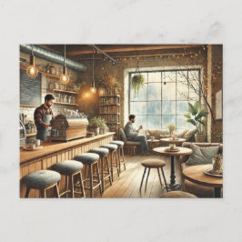 Restaurants in de buurt van Vancouver Mok Briefkaart