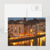 Restaurants langs de rivier de l'Herault. L'Heraul Briefkaart (Voorkant / Achterkant)
