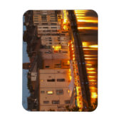Restaurants langs de rivier de l'Herault. L'Heraul Magneet (Verticaal)