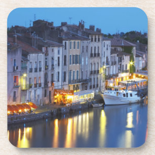 Restaurants langs de rivier de l'Herault. L'Heraul Onderzetter