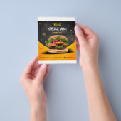 Restaurantvliegers voor uw bedrijf flyer (Hand)