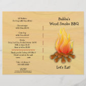 Restaurantvoorraad BBQ-menu (Achterkant)