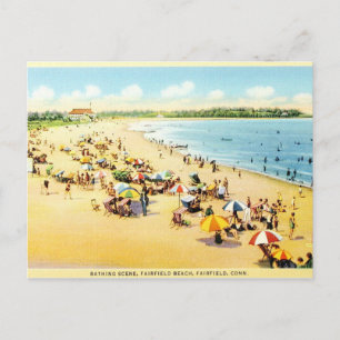 restauratie Connecticut Beach Briefkaart