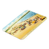  restauratie Connecticut strandmagneet Magneet (Linkerzijde)