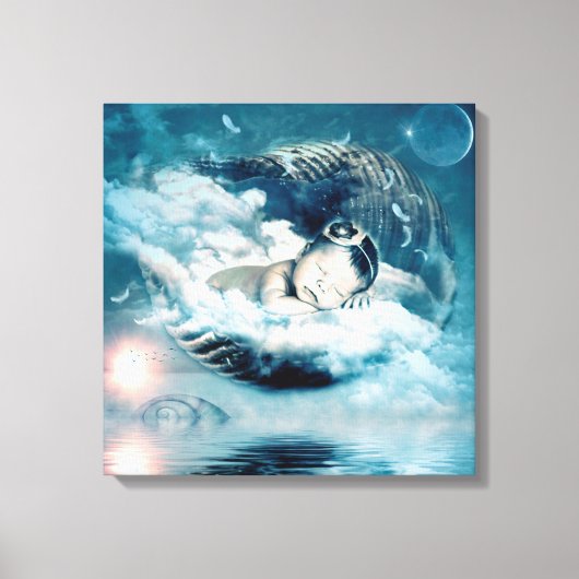 Resten Baby Canvas Afdruk (Voorkant)
