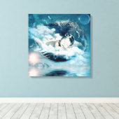 Resten Baby Canvas Afdruk (Insitu (Houten vloer))