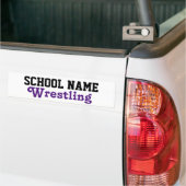 Resten - Creëer Je eigen schoolgeest Bumpersticker (Op Truck)