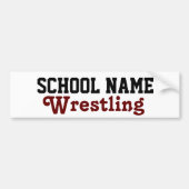 Resten - Creëer Je eigen schoolgeest Bumpersticker (Voorkant)