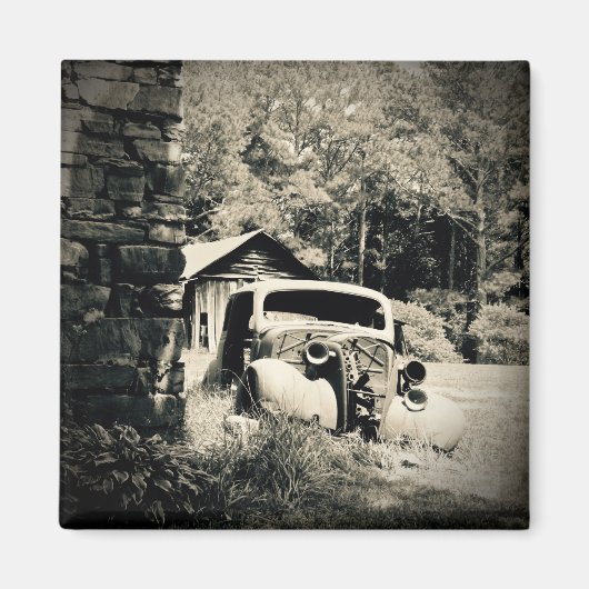 Resten door de haard magneet (Voorkant)