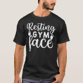 Resten Gym Face T-shirt (Voorkant)