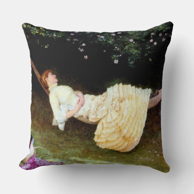 Resten in de schaduw kussen (Voorkant)