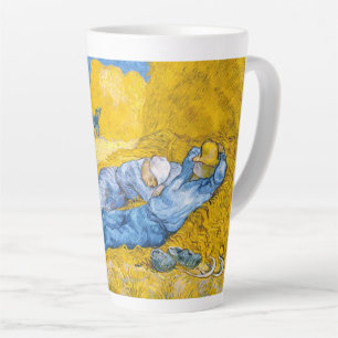 Resten na werk (na Millet) Van Gogh art Latte Mok