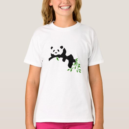 Resten Panda. T-shirt (Voorkant)