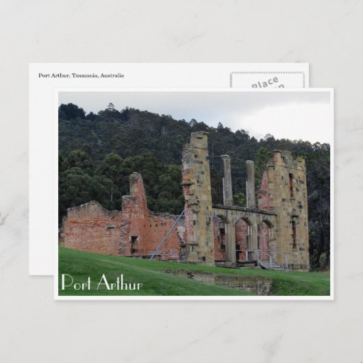 resten van havenarthur briefkaart (Voorkant / Achterkant)