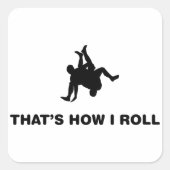 Resten Vierkante Sticker (Voorkant)