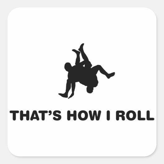 Resten Vierkante Sticker (Voorkant)