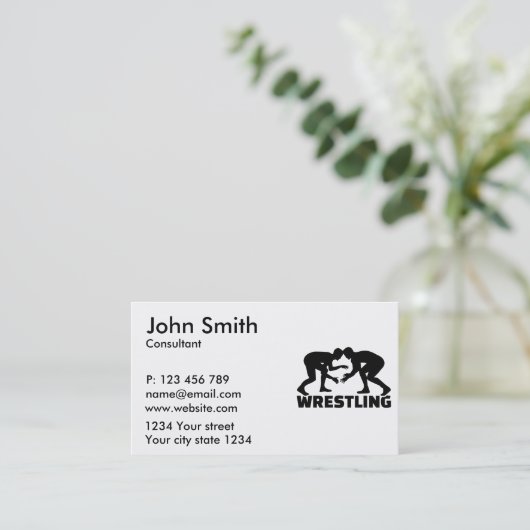 Resten Visitekaartje (Staand voorkant)