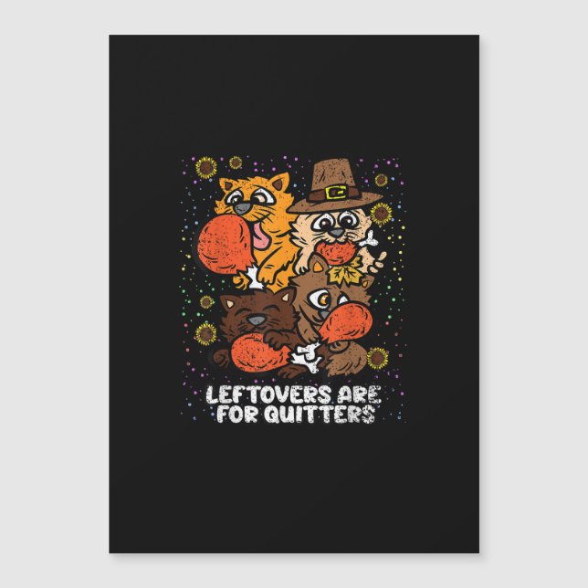 Resten Zijn Voor Afhakers Dankdag Grappig  (Voorkant)