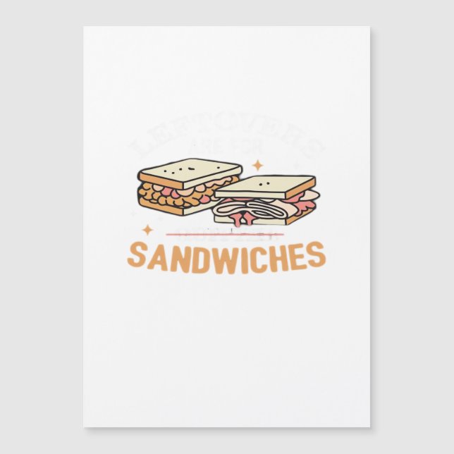 Resten Zijn Voor Afhakers Sandwichers Essentieel (Voorkant)