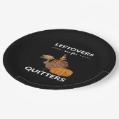 Resten zijn voor Quitters V Papieren Bordje (Gekanteld)