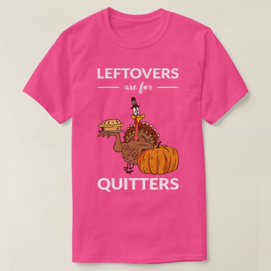 Resten zijn voor Quitters V T-shirt (Design voorkant)