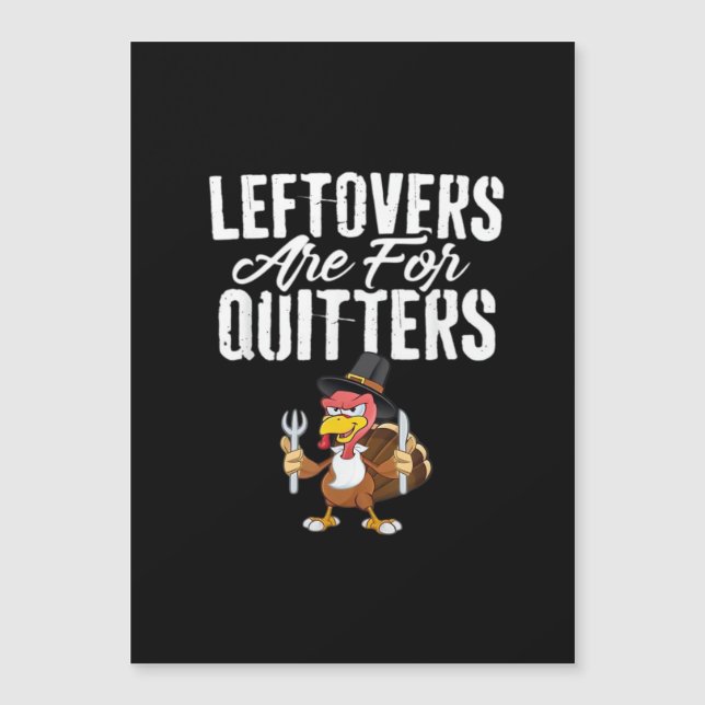 Resten Zijn Voor Stoppers Thanksgiving Kalkoen Cla (Voorkant)