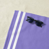 Restend Beach Face "Lips Lavender Beach Towel" Strandlaken (In situ)